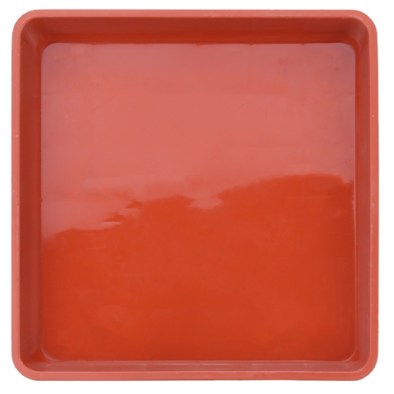 現物卸売りの正方形の植木鉢のトレーの台座の多い肉の盆栽の鉢の鉢植えの水受け皿は四角形の植木鉢のプラスチックを支えます。