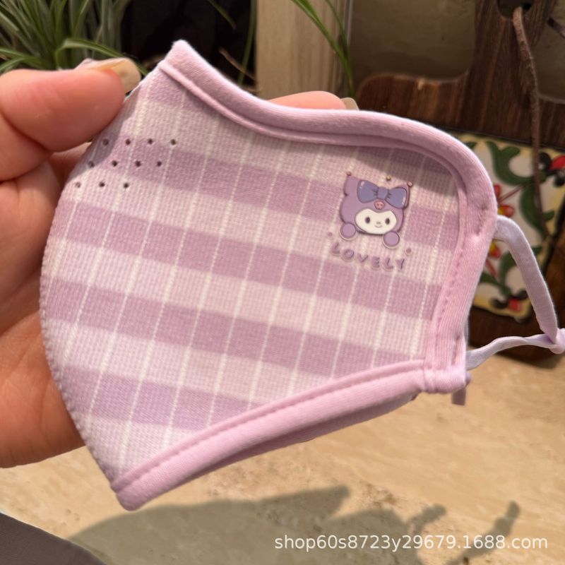 新款儿童口罩冬季加绒加厚防风保暖男女童上学防寒防冻面罩可水洗|undefined