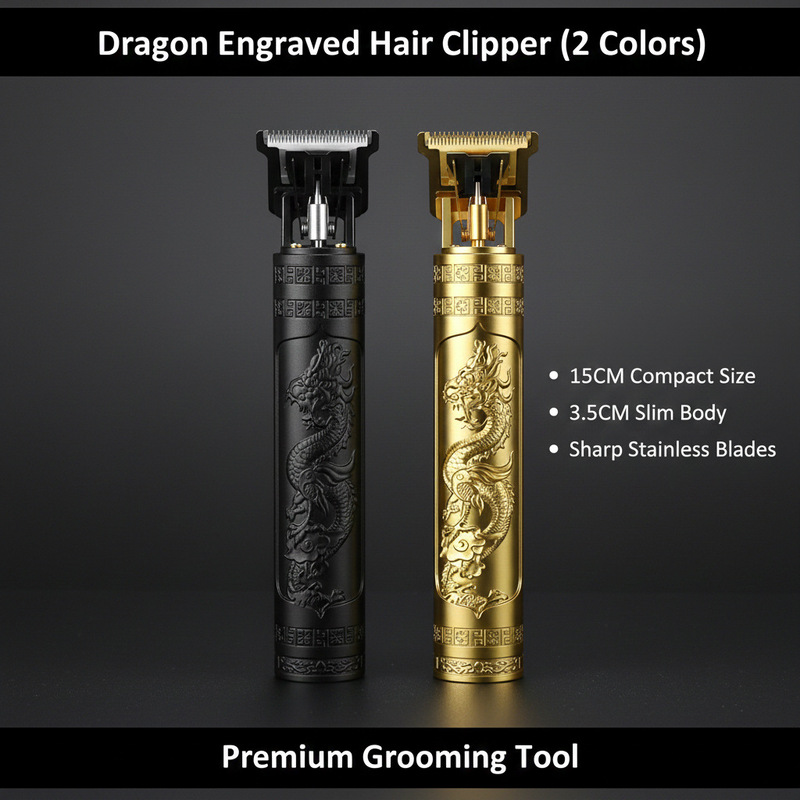 Men's Beard Trimmer Facial Hair Trimmer Men's Hair Clipper Rechargeable Shaver Cross-Border