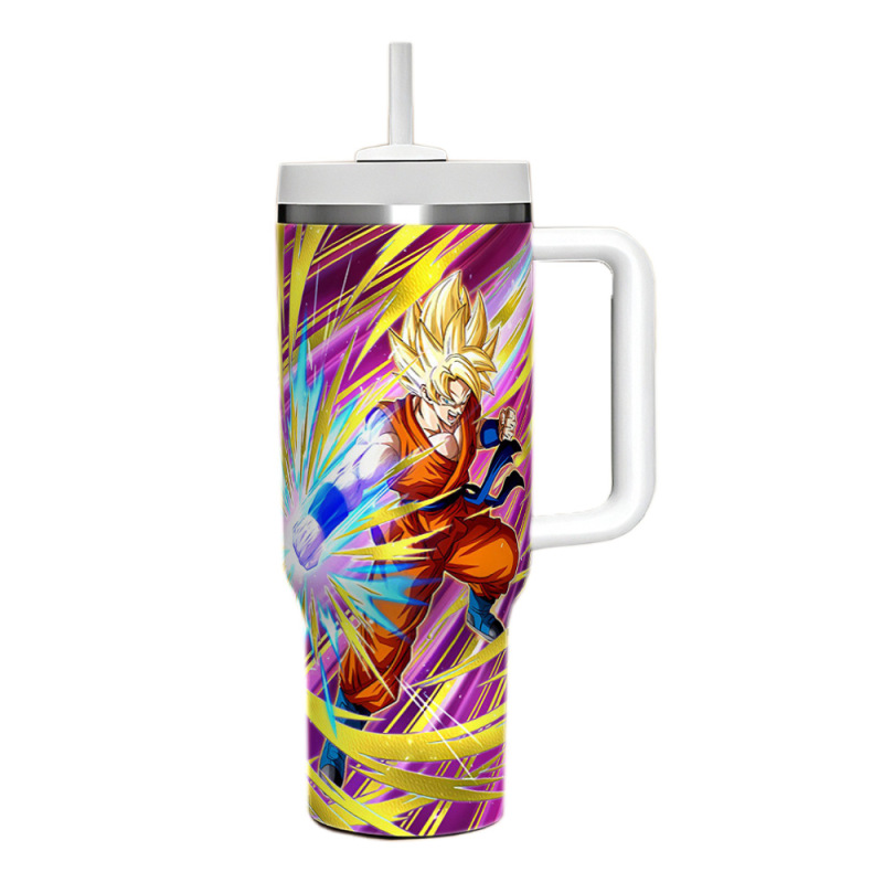 クロスボーダー Amazon 40oz ドラゴンボール ドラゴンパール カーカップ ステンレス製 アイスバーカップ タンブラー|undefined