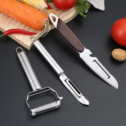 Stainless steel kitchen home multi-purpose peeler, peeler, fruit and vegetable, melon peeler, peeling magic, factory wholesale