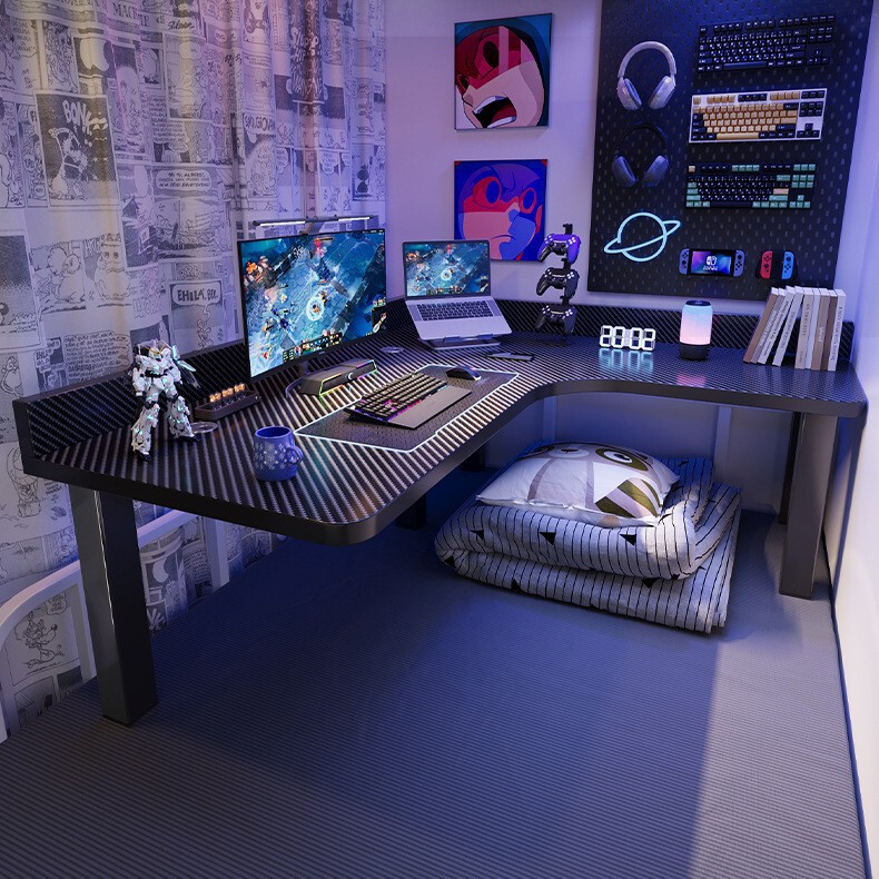 Bed Table Dormitory Computer Table Corner Table Gaming Table Student Upper Bunk Bed Table L-Shaped Large Size Corner Small Table