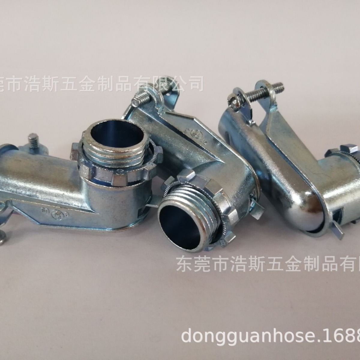 厂家直销锌合金镀锌接头UL514B 金属软管S222接头 耐腐蚀性接头