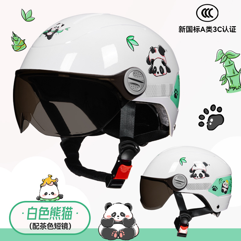 [personalizada] casco de motocicleta casco infantil lindo casco de dibujos animados casco eléctrico casco de locomotora cuatro estaciones