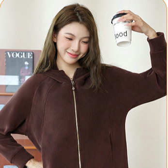 Autumn/Winter Unisex Loose-fitting Hooded Fleece Sweatshirt for Women and Men