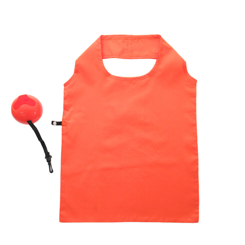 批发PE球形折叠购物袋 光面球形收纳袋 球形折叠袋厂家可做logo