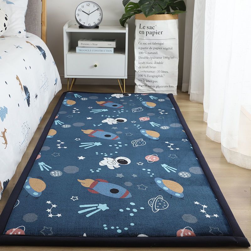 Extra Thick Bedroom Bedside Blanket Kidsren's Room Baby Anti-Fall Floor Mat Bedside Mat Anti-Fall Thickeneded Climbing Mat Bay Window Mat