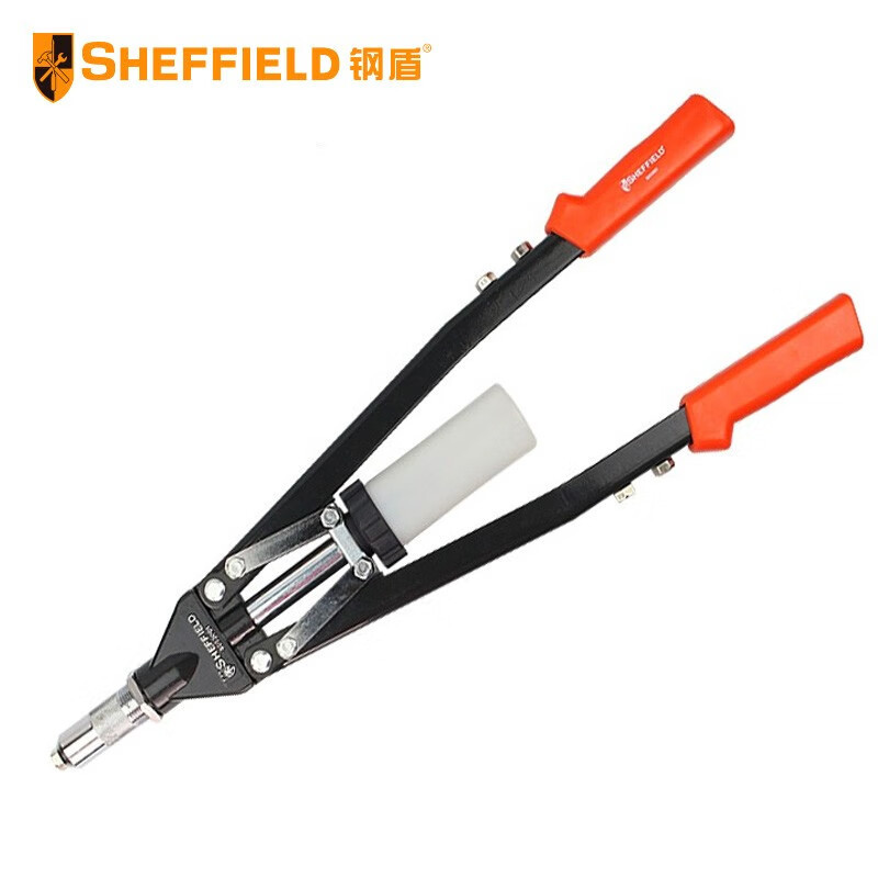 钢盾 S052001 双把手拉铆枪工业级铝合金拉铆枪（3.2-6.4mm）省力