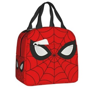 Cartoon new Bento bag Spider-Man portable lunch bag outdoor thermal bag lunch box bag ice bag with rice thermal bag