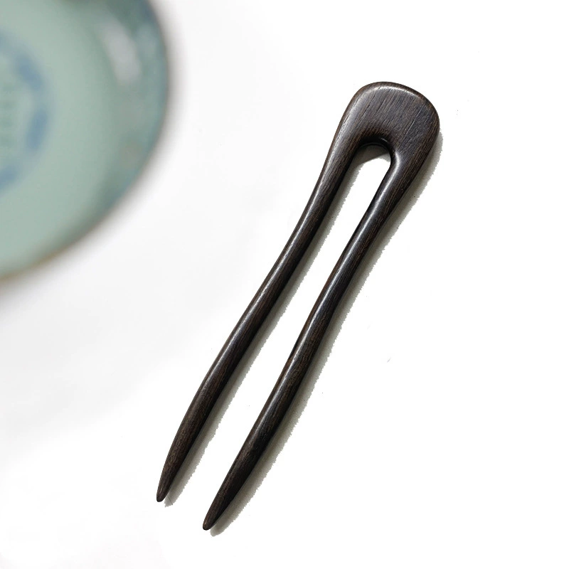 Китайская заколка из ebony sandalwood, заколка для волос, аксессуар, китайский стиль, стиль высокого качества