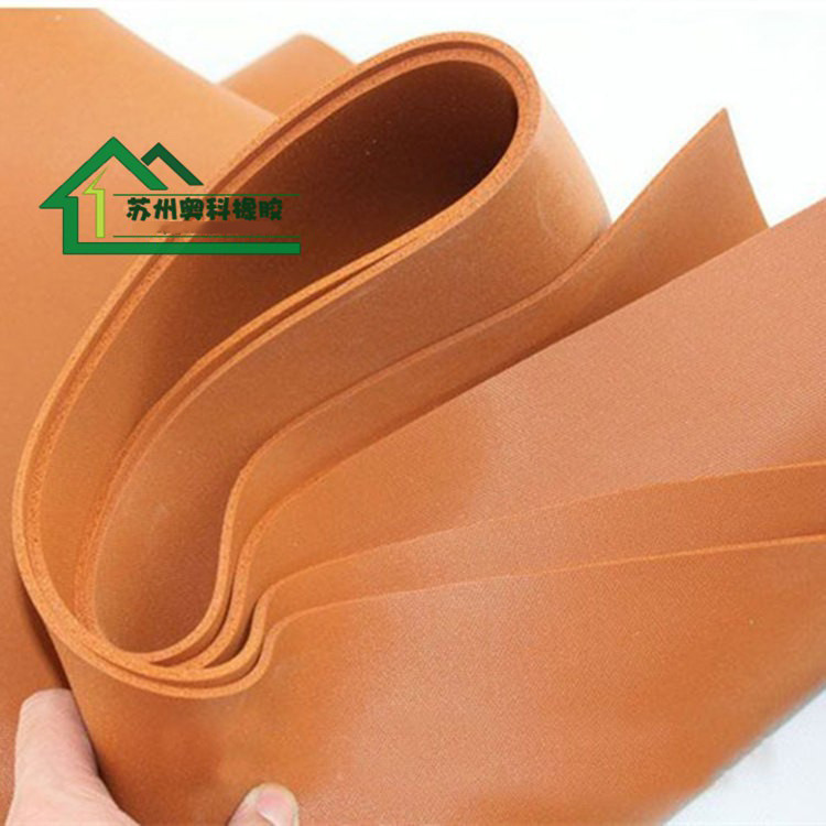 优质发泡硅胶海绵板 高强度海绵板 阻燃热转印海绵板