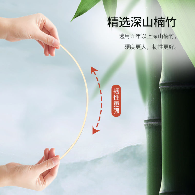 バーベキュー用竹串、両端が平らな綿菓子、卸売、使い捨てDIY綿棒、花束用平頭棒、旗竿、模型用|undefined