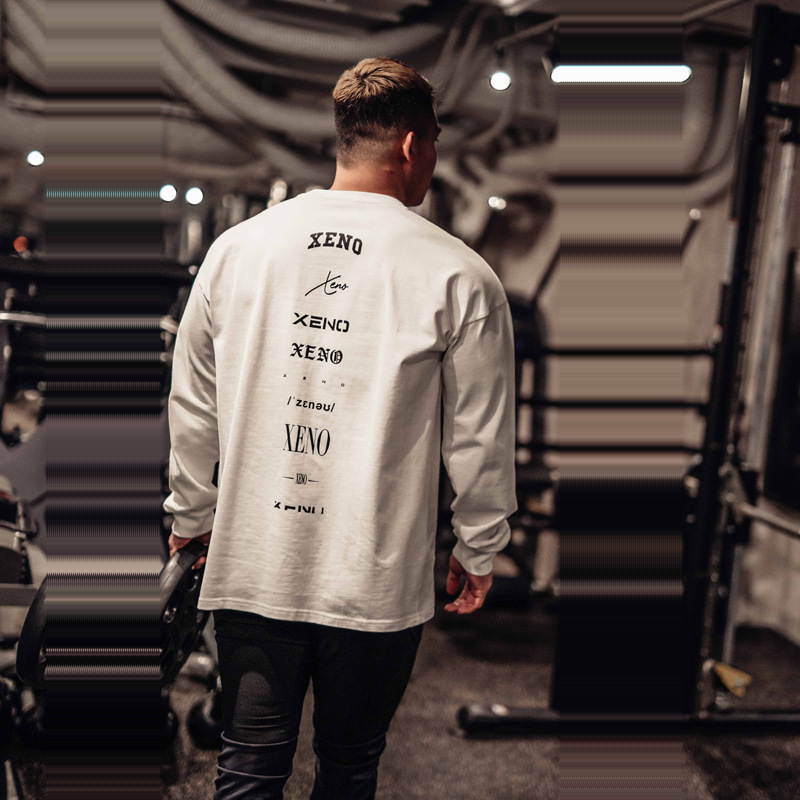 Title 1, Erkek Spor Uzun Kollu Fitness Antrenman Tişörtü...