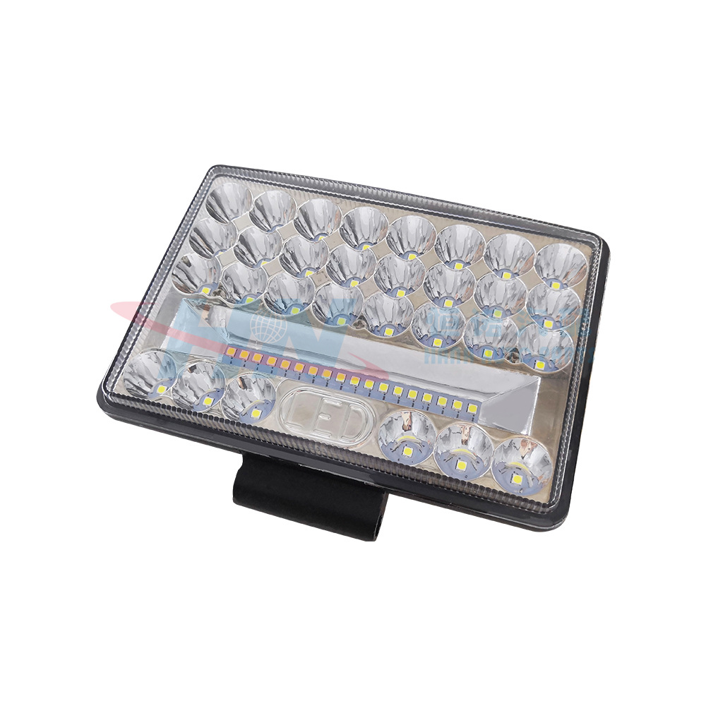 Suministro de fábrica coche trabajo luz camión trabajo luz coche luz de trabajo cuadrada coche luz de trabajo intermitente