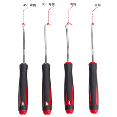 Special-shaped hook, bicycle front fork, tower base, oil seal, bearing seal ring removal and maintenance hook tool