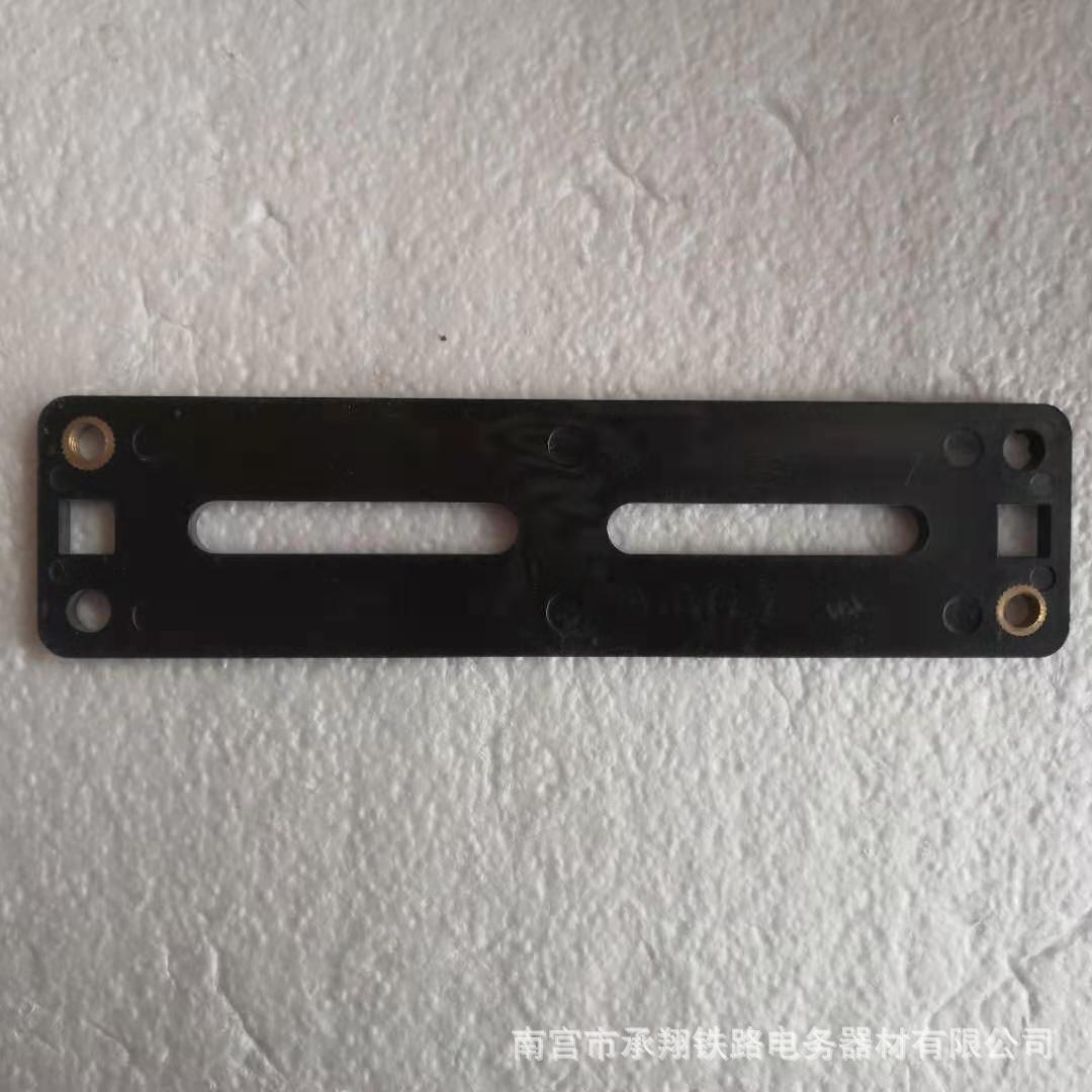 现货批发钢制长孔固线器机房布线压线板改性ABS固线器电线