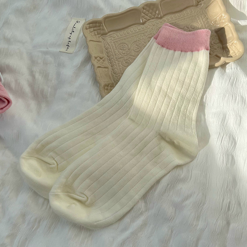 Calcetines infantiles de algodón fino colores surtidos primavera verano al por mayor