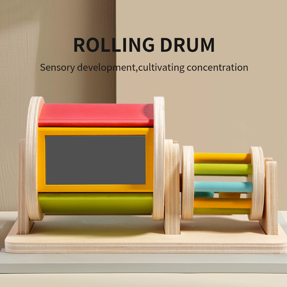 Montessori teaching aids wooden drawer box kindergarten textile drum press table science and education puzzle Monterey shuttle early education toys Montessori teaching aids wooden drawer box kindergarten textile drum press table science and education puzzle Monterey shuttle early education toys