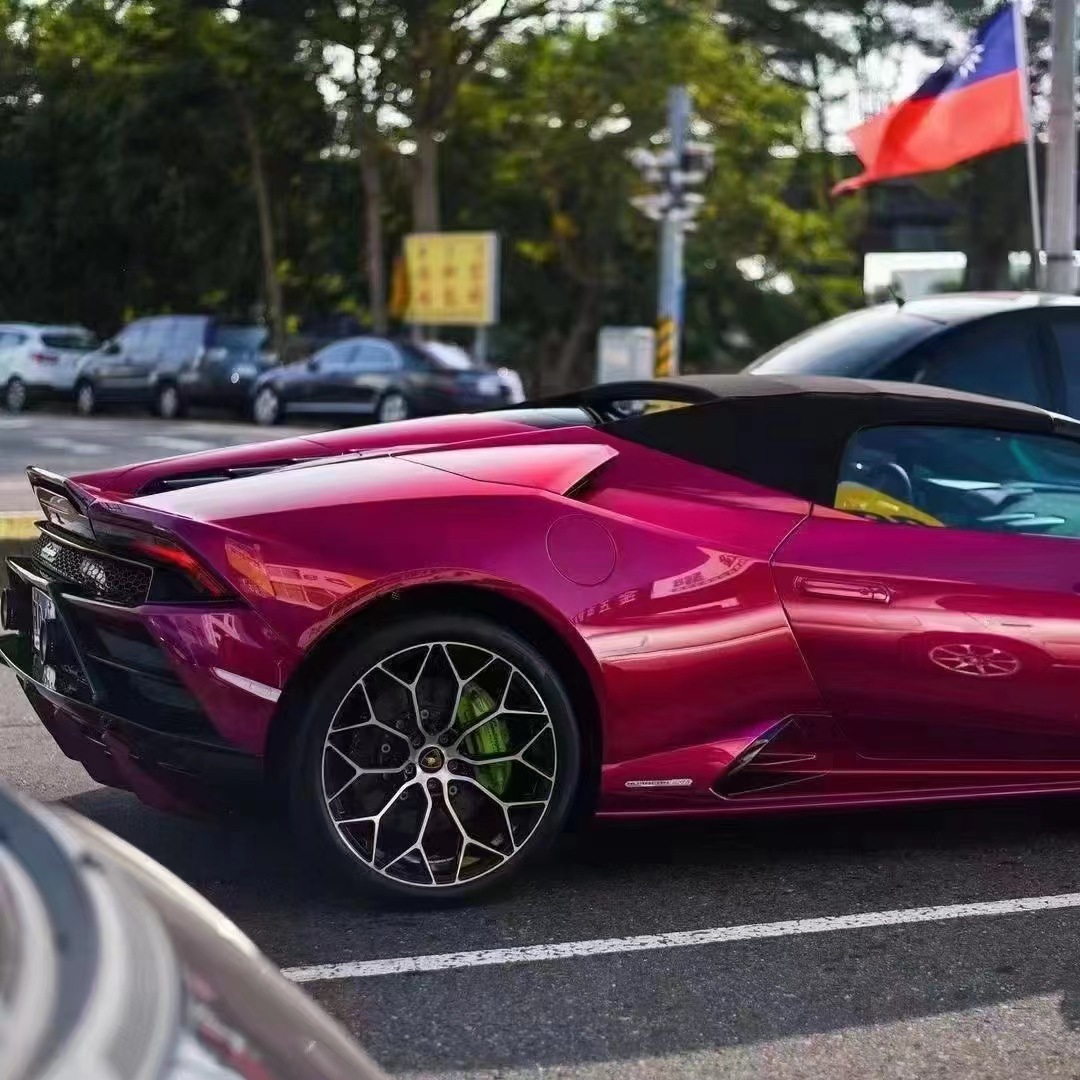 Pet Car Color Changing Film Rosemary Purple Midsummer Purple Eve Purple Light Purple Venetian Purple Car Body Film Manufacturer