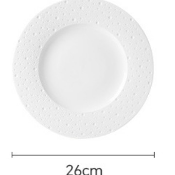 Cerámica gota de agua diseño creativo platos y platos selección de cubiertos de cerámica conjuntos de cubiertos domésticos de alta calidad al por mayor