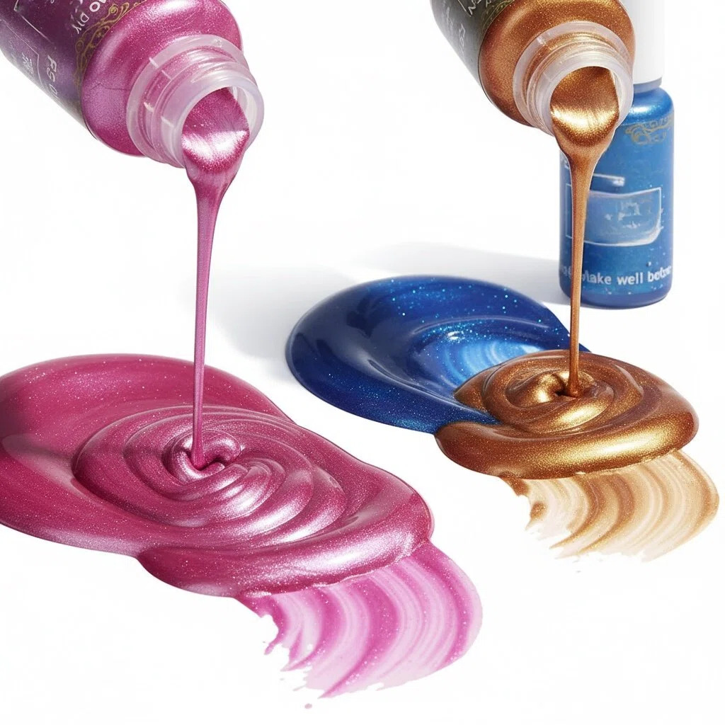 Tairui Drip Glue Pearl Color Essence DIY Handmade Color Mixing Pigment Color Essence UV Resin Glue C