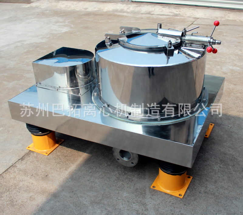 PSC型平板式立式沉降型固液分离澄清离心机【粘性物料】