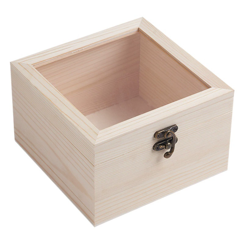 Свадебные конфеты деревянная коробка навсегда цветок стеклянная крышка коробка Фарфоровая коробка