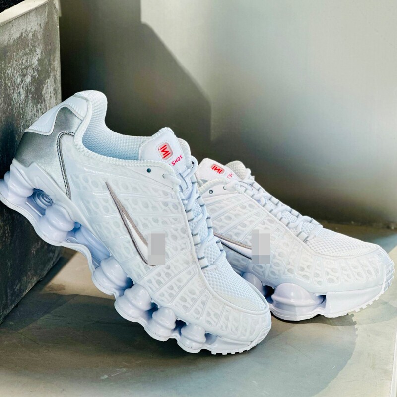 Putian Shoes Pure Source High Quality Shox Tl Sports Shoes Cross-Border Pillar Large Size Men's and Women's Shoes Couple Running Shoes