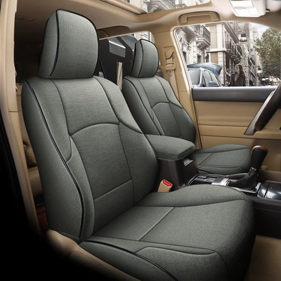 Cover Full Surround Car | Modelə uyğun (Original) oturacaq örtükləri - gray-standard-version-2011-2024-five-seats-2-row5seats-model-onl