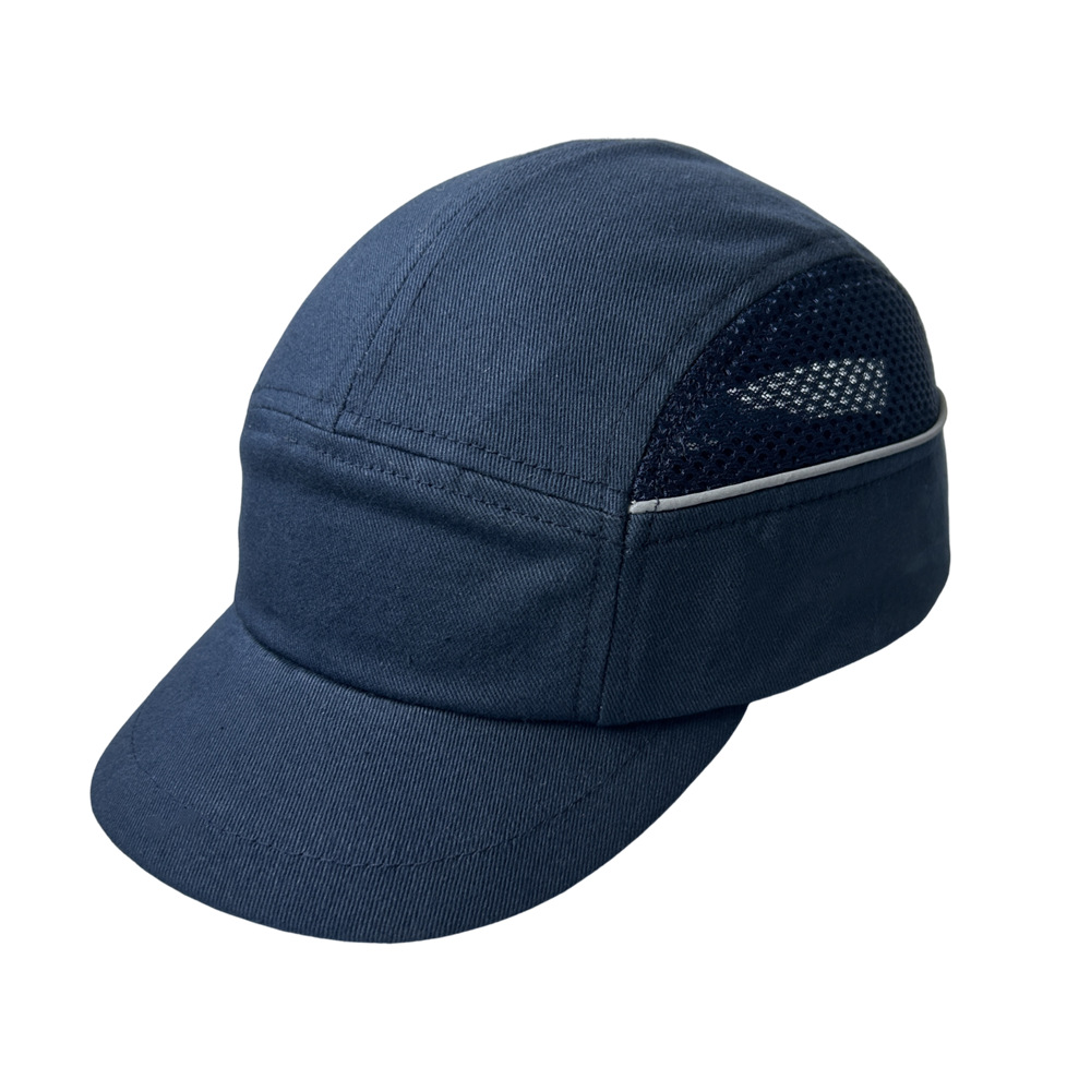 出厂价EN812认证短帽檐防撞帽安全帽 工业轻型防护防摔帽