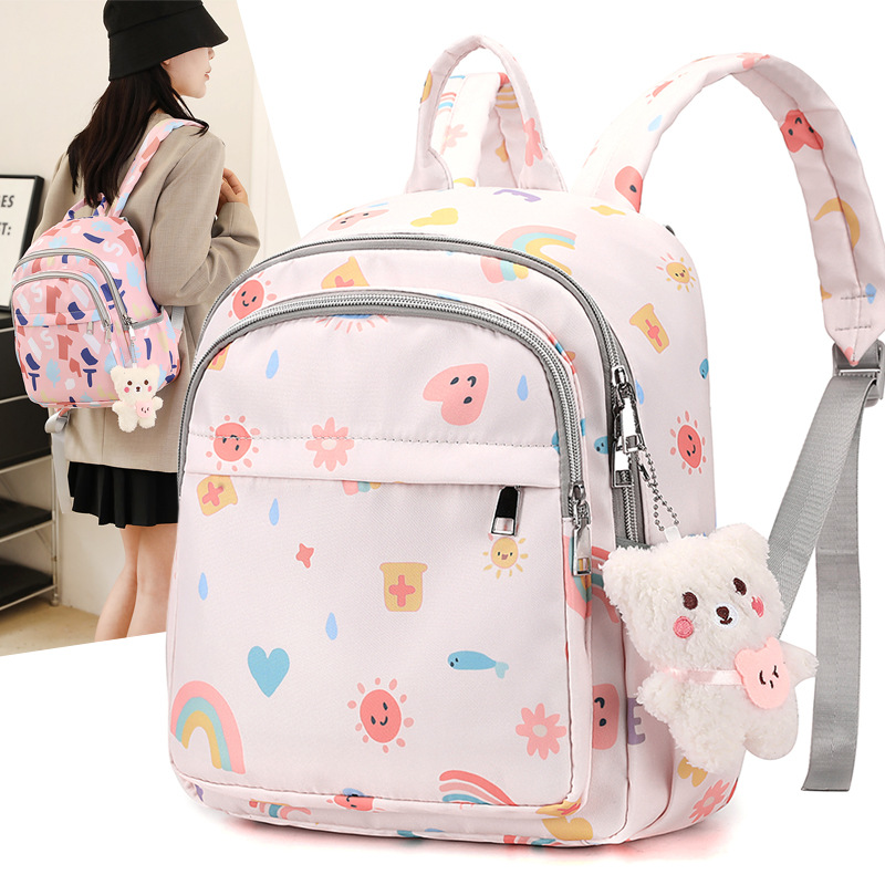 New Mommy Baby Bag Backpack Baby Travel Storage Bag Go Out Lightweight Mother Bag Milk Storage Backpack