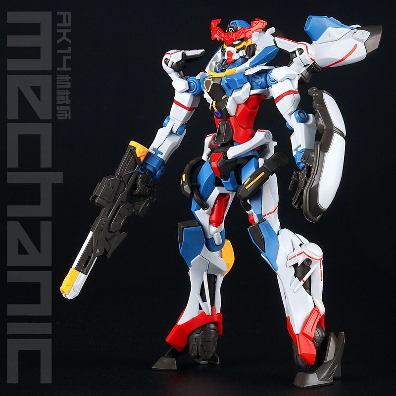 [Mechanic] Hg 1/144 Gquuuuuux Quarks Mobile Suit Mechanical Gundam Assembly Model
