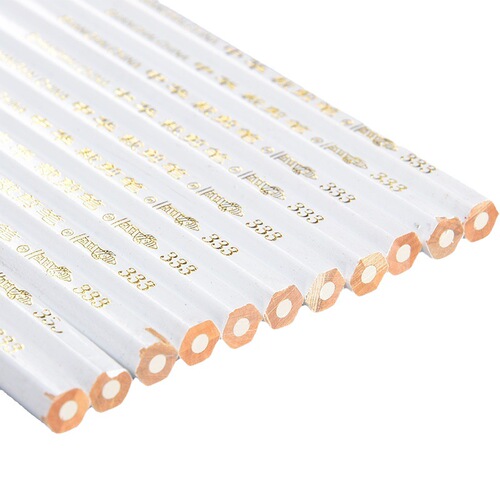 Chinese Special Lead Pencil 536 Red, Blue, Black, Thick, Metal and Plastic Fashion Marking Pen 333 Cutting Special White Pencil
