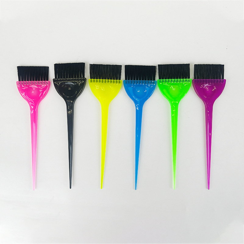 Cepillo de cabello suave, peluquería, cepillo de cabello permanente, cepillo de cabello de cabello multicolor, cepillo de cabello de cabello de cabello, productos de peluquería