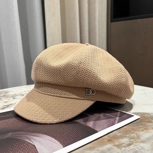 Bowler Hat for Women - Autumn/Winter British Retro Sun Hat - Newsboy Hat - Korean Style - Stylish and Sweet Octagonal Hat