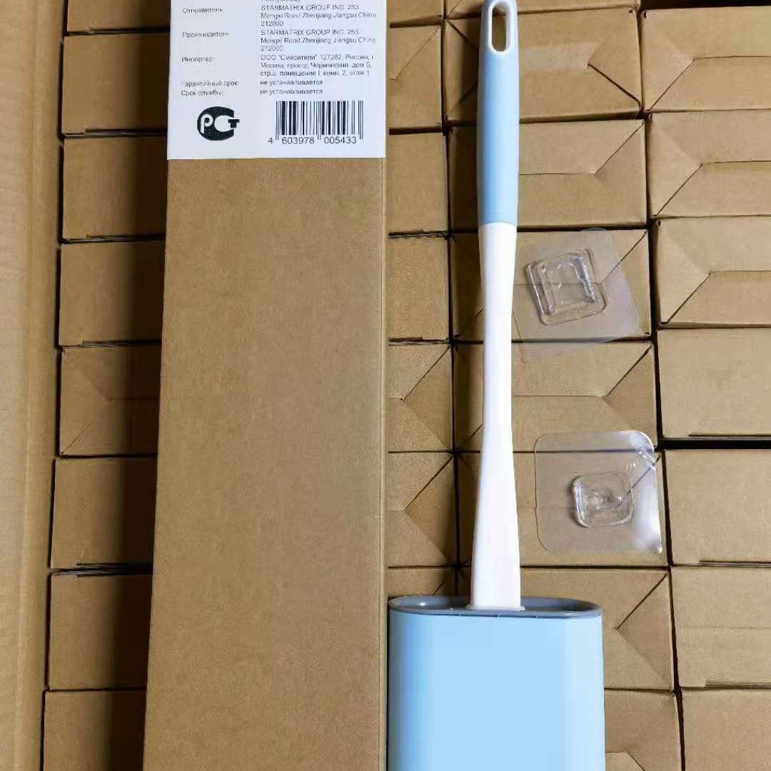 Suministro directo de fábrica nuevo traje de cepillo de inodoro de goma cepillo de baño hogar inodoro cepillo de limpieza