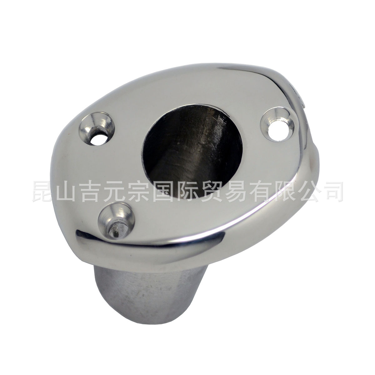 不锈钢316  25mm旗杆座船用五金