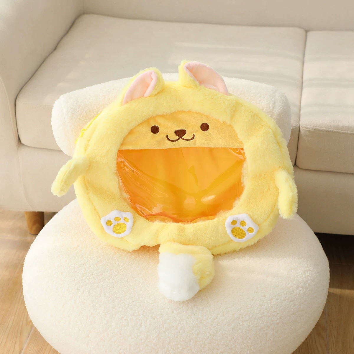 Cartoon backpack, capacious one-shoulder bag, handheld organizer bag to go out