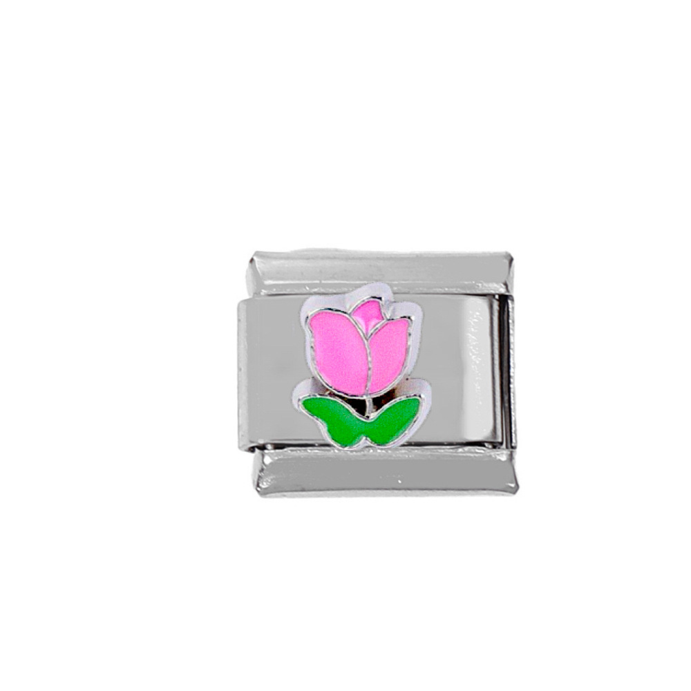 5 Pièces/Paquet 9*10mm Acier Inoxydable 304 Fleur Brillant Perles display picture 11