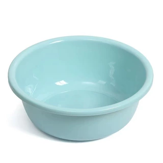 家用塑料盆加厚圆形洗脸盆学生宿舍大号洗衣盆耐摔耐用洗脚脸盆