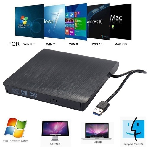 External CD drive USB 3.0 ultra-thin external DVD CD drive High-speed data transfer recorder