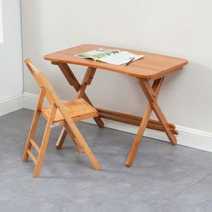 ✅ Children's Study Table Can Be Lifted and Folded, Children's Simple Home Primary School Student Desk and Chair