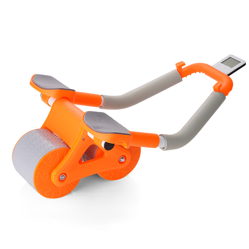 Automatic Rebound Abdominal Muscle Training Tool For Men And Women Household Elbow Support Roller Abdominal Wheel
