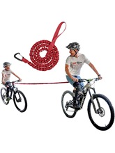 遛狗车自行车骑行后挂牵引儿童山地绳亲子拉力绳子便捷拖车绳单车