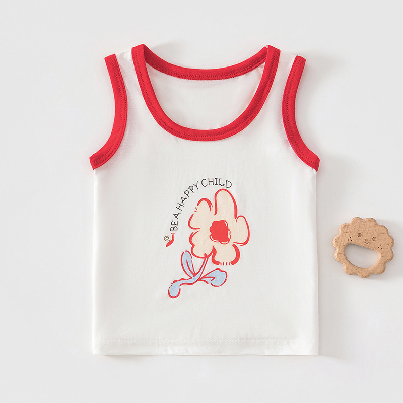 Summer vest flower-shaped