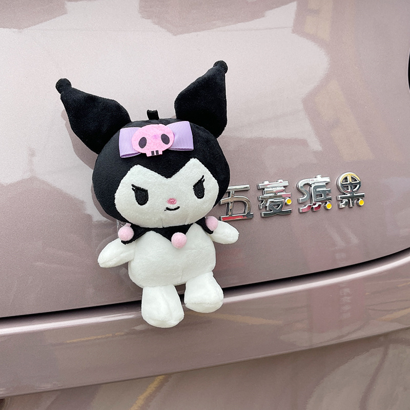 Purple hair accessory, electric car, pendant