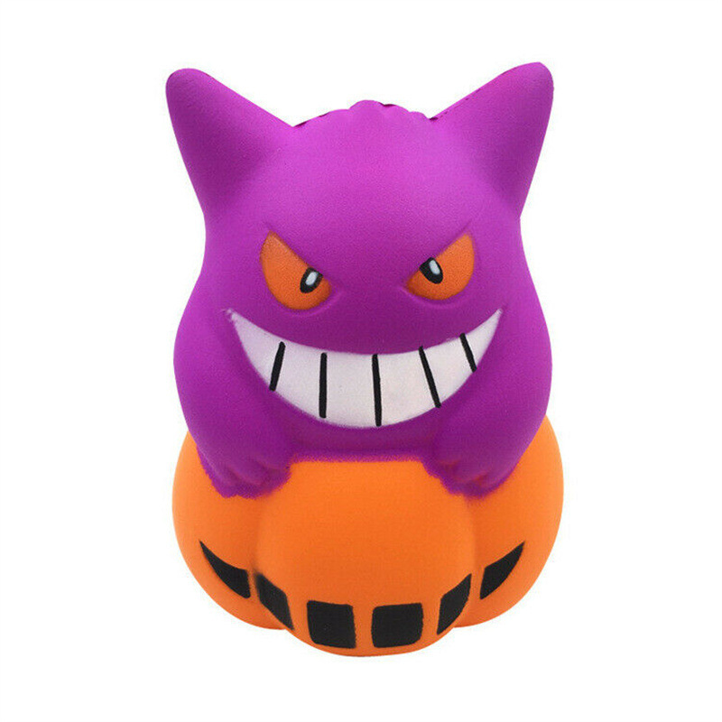 Squishyクロスボーダー新型イミテーションパン食游び可爱いピカチュウ発散押し出しpuスロースプリングおもちゃ|undefined