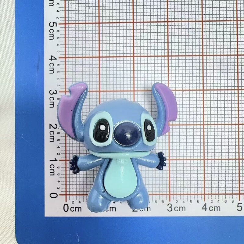 穴付き漫画ステッチ立体かわいいゴムビーズ diy 携帯電話チェーンジュエリーアクセサリービーズペンアクセサリー卸売|undefined