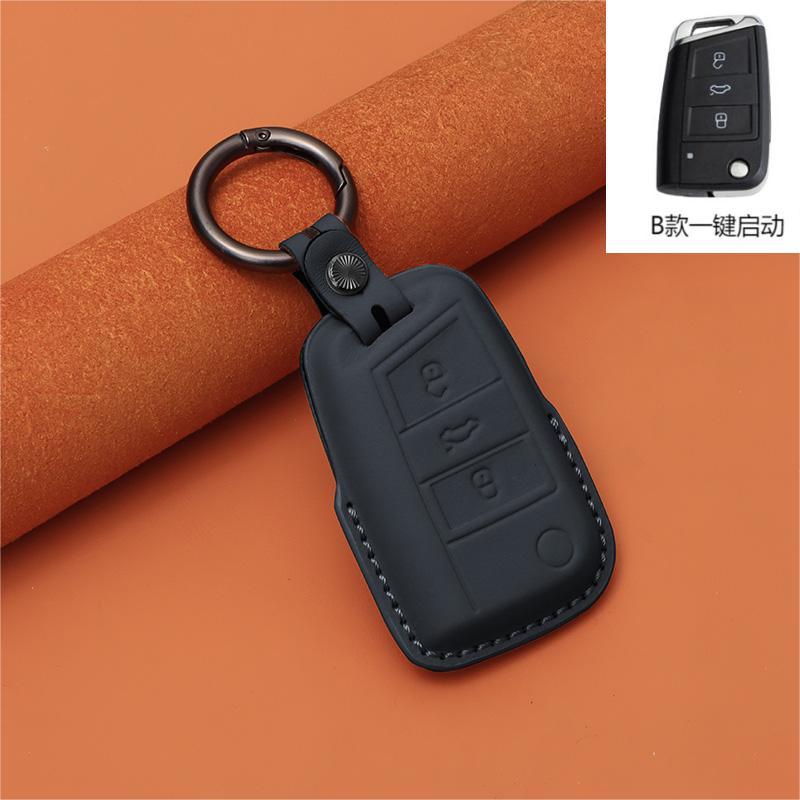 鍵カバーの頭の層の牛革の本革の速騰の宝はマイテンのゴルフの歌の道を探して車のパサートの朗逸を見ます。