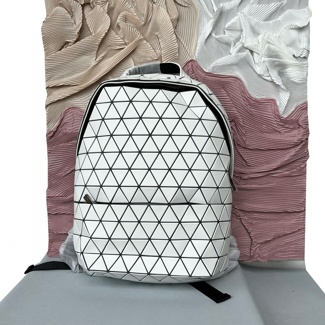 Space white backpack
